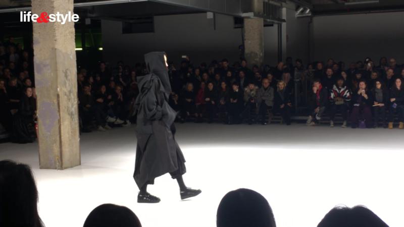 【有片：巴黎直擊】2018秋冬時裝周：Yohji Yamamoto 演繹黑色時尚