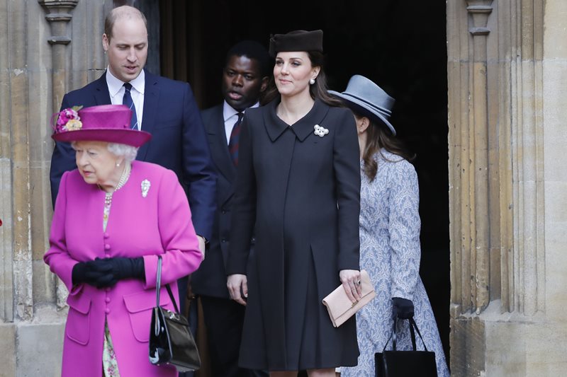 【王室的復活節】與英女王同行！Kate Middleton 低調優雅造型作襯托