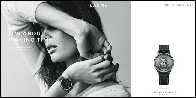 Watch News﹕Baume新品牌推網上訂製腕表