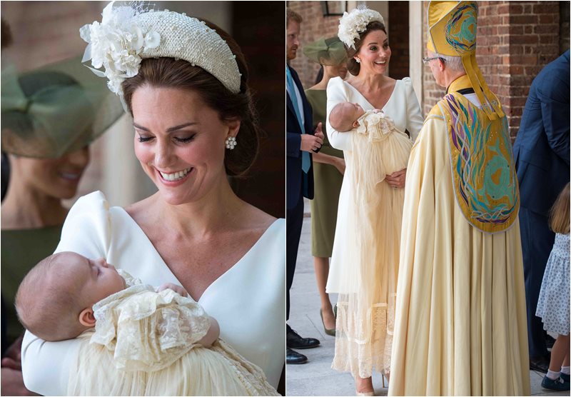 【路易小王子受洗】媽媽 Kate Middleton 穿全白造型有原因