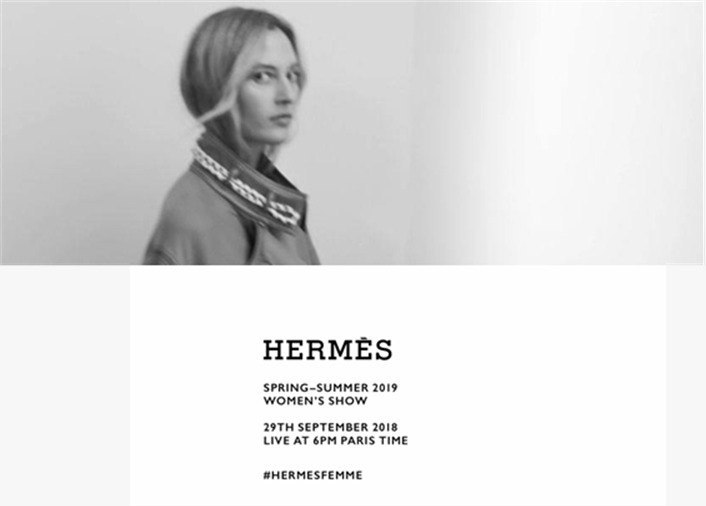 Hermès, SS19, pfw, parisfashionweek, 2019春夏巴黎時裝周,