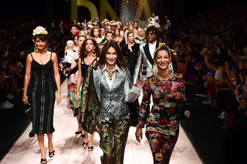 Dolce&Gabbana, SS19, mfw, milanfashionweek, 2019春夏米蘭時裝周,