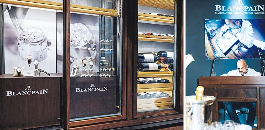Blancpain腕表配美酒的生活藝術
