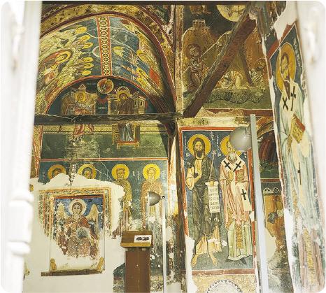 塞浦路斯共和國 Republic of Cyprus 地中海 教堂 Kalopanayiotis 世界文化遺產 帕福斯 旅遊 彩繪壁畫 
