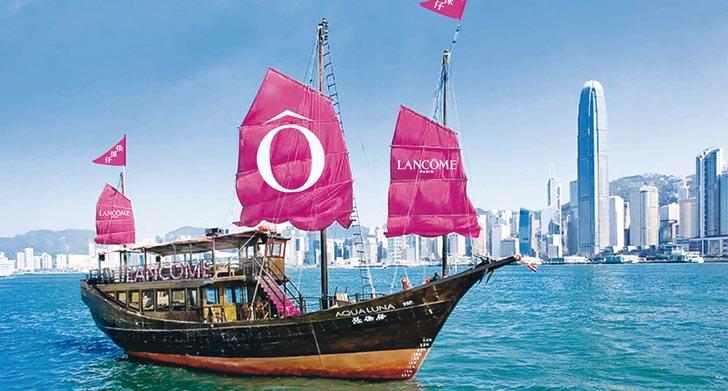 打卡熱點-Beauty News﹕尖沙嘴體驗 Lancôme Aqua Luna 帆船法式浪漫